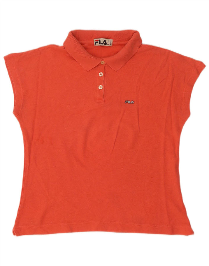 Fila Polo Femme IT 46 Large Orange