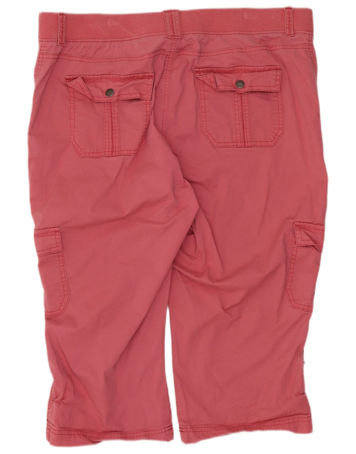 Lee Bermuda cargo coupe décontractée pour femme W36 XL Rose