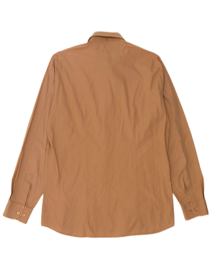 Hugo Boss Chemise Homme Large Marron Coton