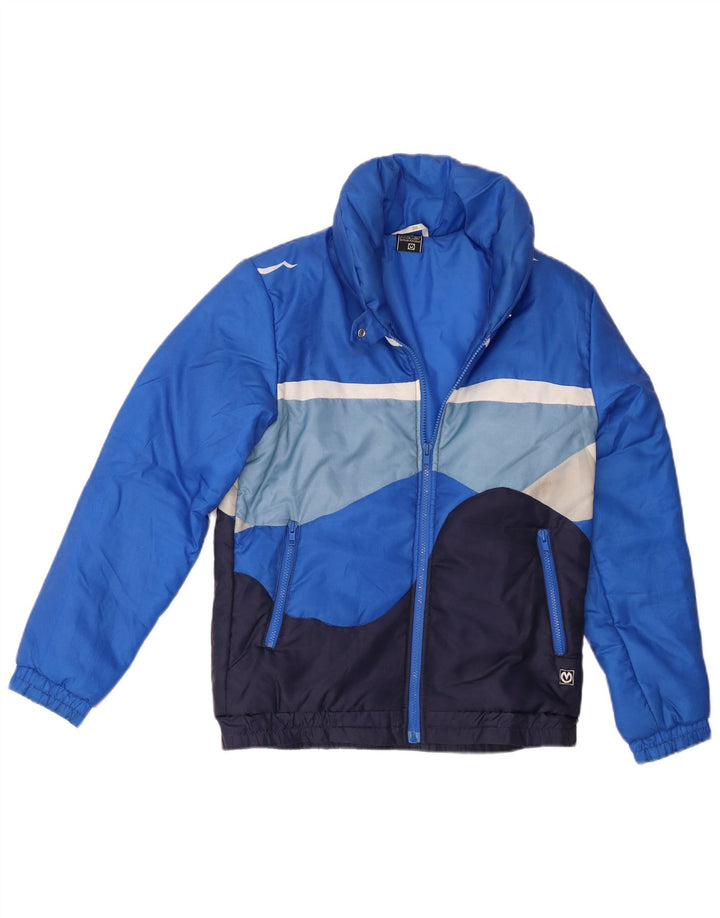 Maier Veste matelassée pour femme EU 36 Small Bleu Colorblock Polyamide
