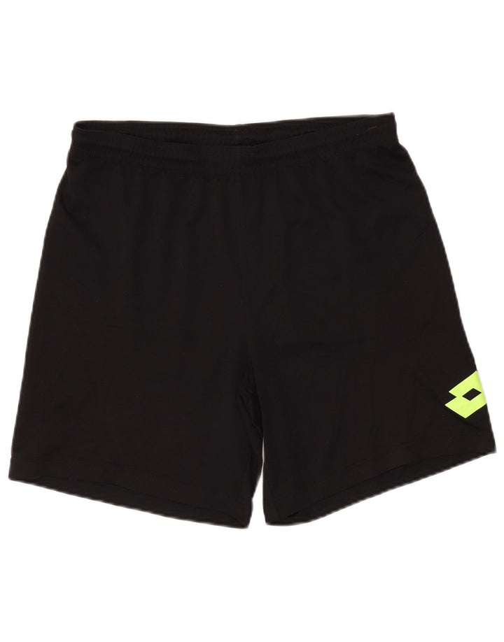 LOTTO Short de Sport Homme Noir Moyen