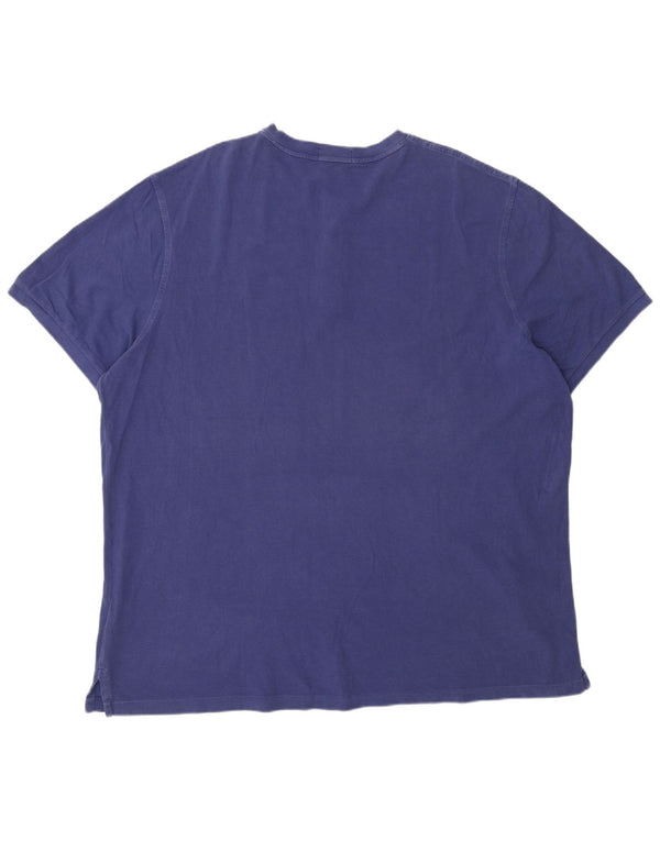 Polo Ralph Lauren T-Shirt Homme Top 2XL Bleu Coton Classique