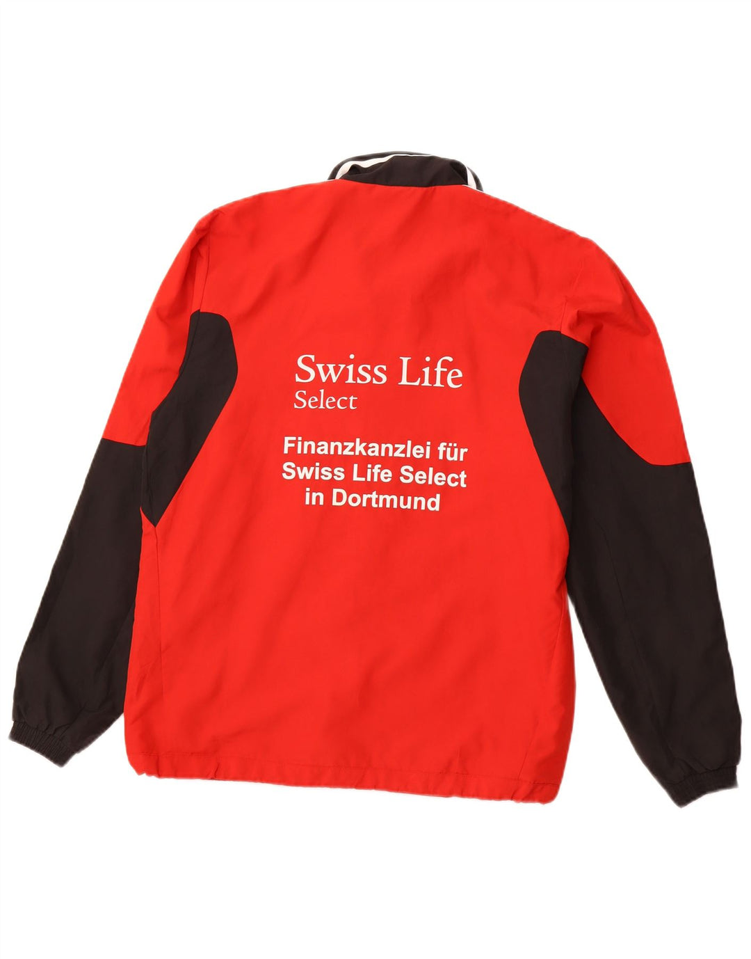 ADIDAS Veste de survêtement graphique pour hommes UK 38/40 Rouge moyen Colourblock