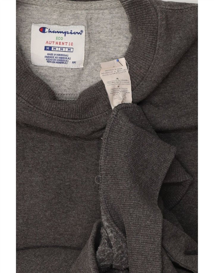 Champion Sweat-Shirt Homme Gris Moyen Coton