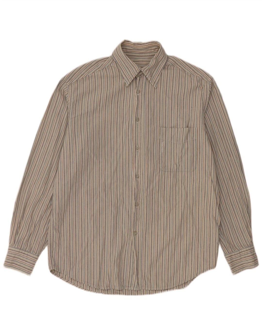 Chemise Homme Think Pink Petit Coton Rayé Gris