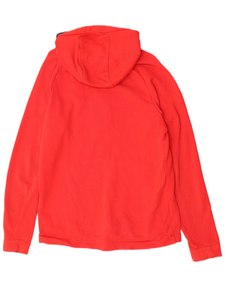 NIKE Pull à capuche zippé pour homme XL Rouge Coton