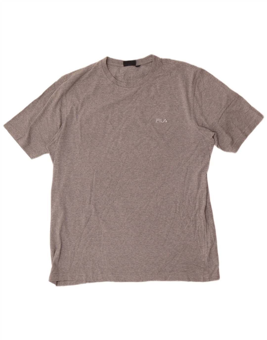 Fila T-Shirt Homme Top IT 56 2XL Gris Moucheté