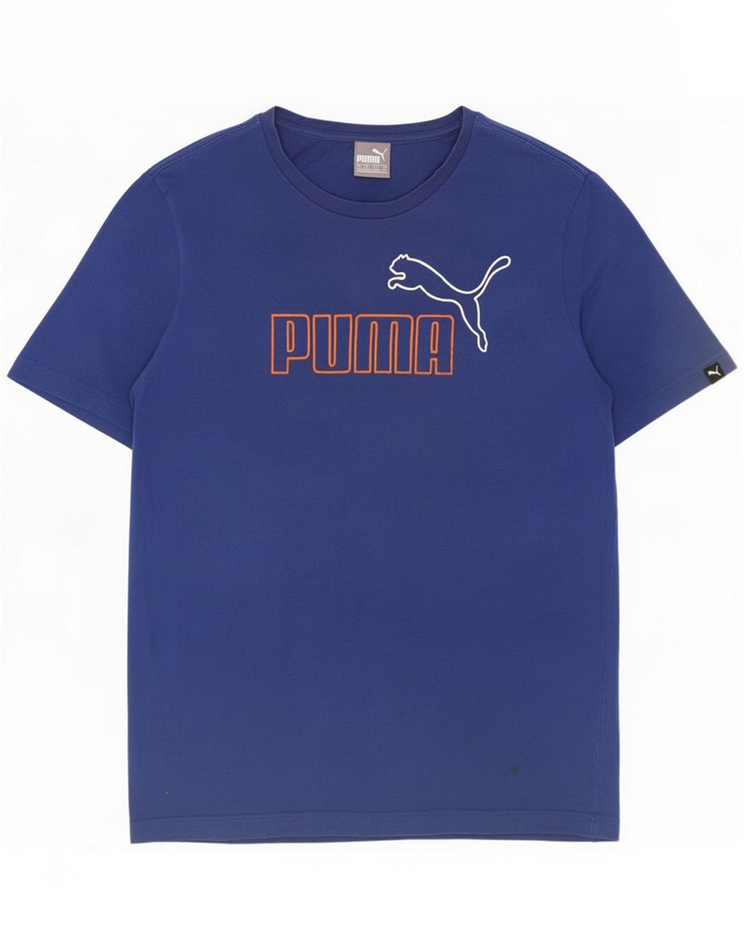 Puma T-shirt graphique pour homme Bleu moyen