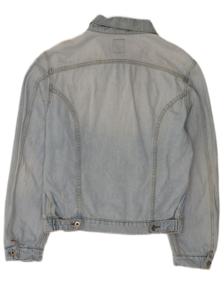 Boosley Veste en jean pour homme UK 38 Bleu moyen