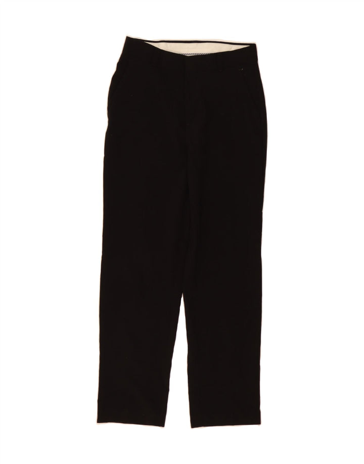 CHAPS Boys Straight Chino Trousers 13-14 Years W27 L27 Black Polyester Vintage Chaps and Second-Hand Chaps from Messina Hembry 