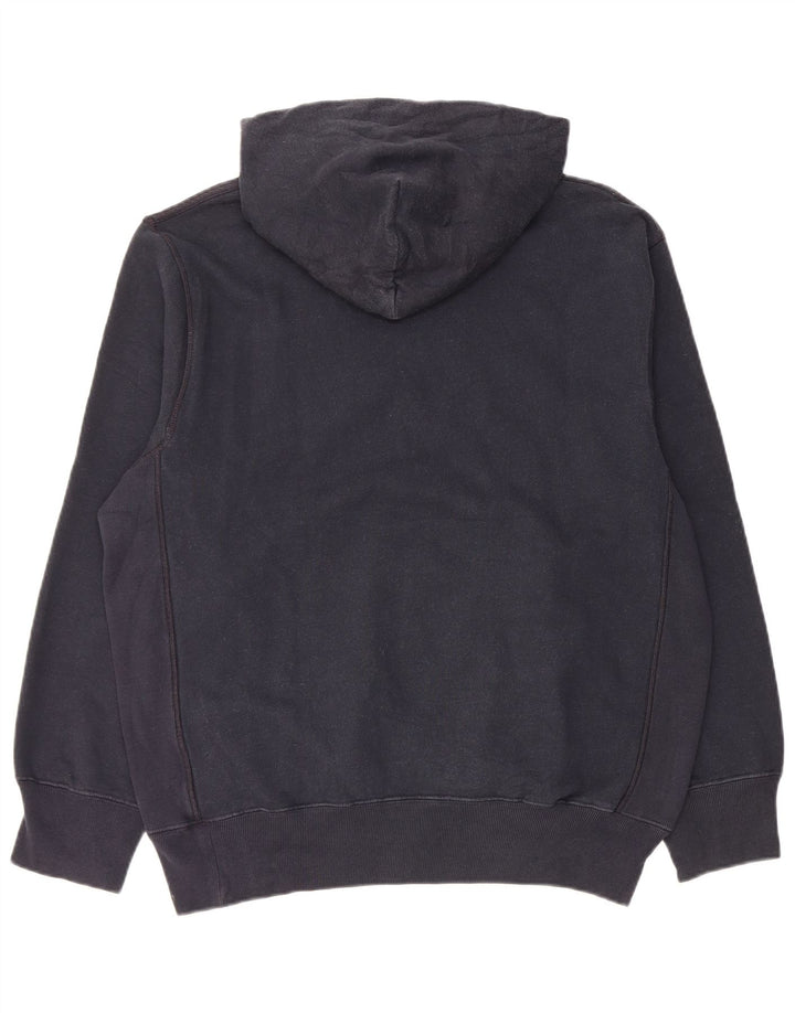 NAUTICA Pull à capuche graphique pour homme en coton bleu marine moyen