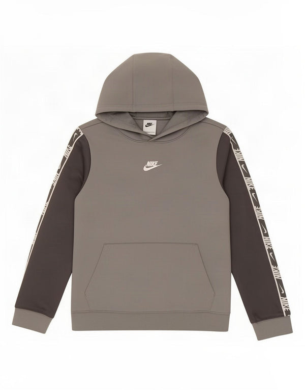 Nike Garçon Dri Fit Graphic Sweat à capuche 12-13 ans Large Gris Colorblock