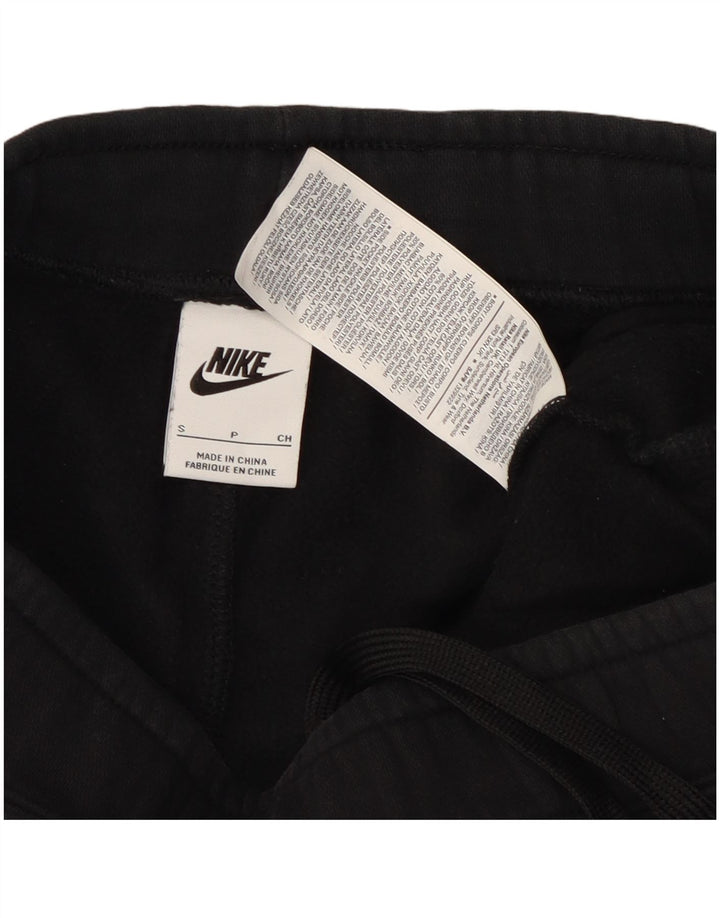 NIKE Pantalon de survêtement cargo graphique pour femme UK 10 Small Noir