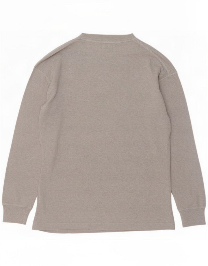 Levi's Top Manches Longues Homme Gris Moyen Coton