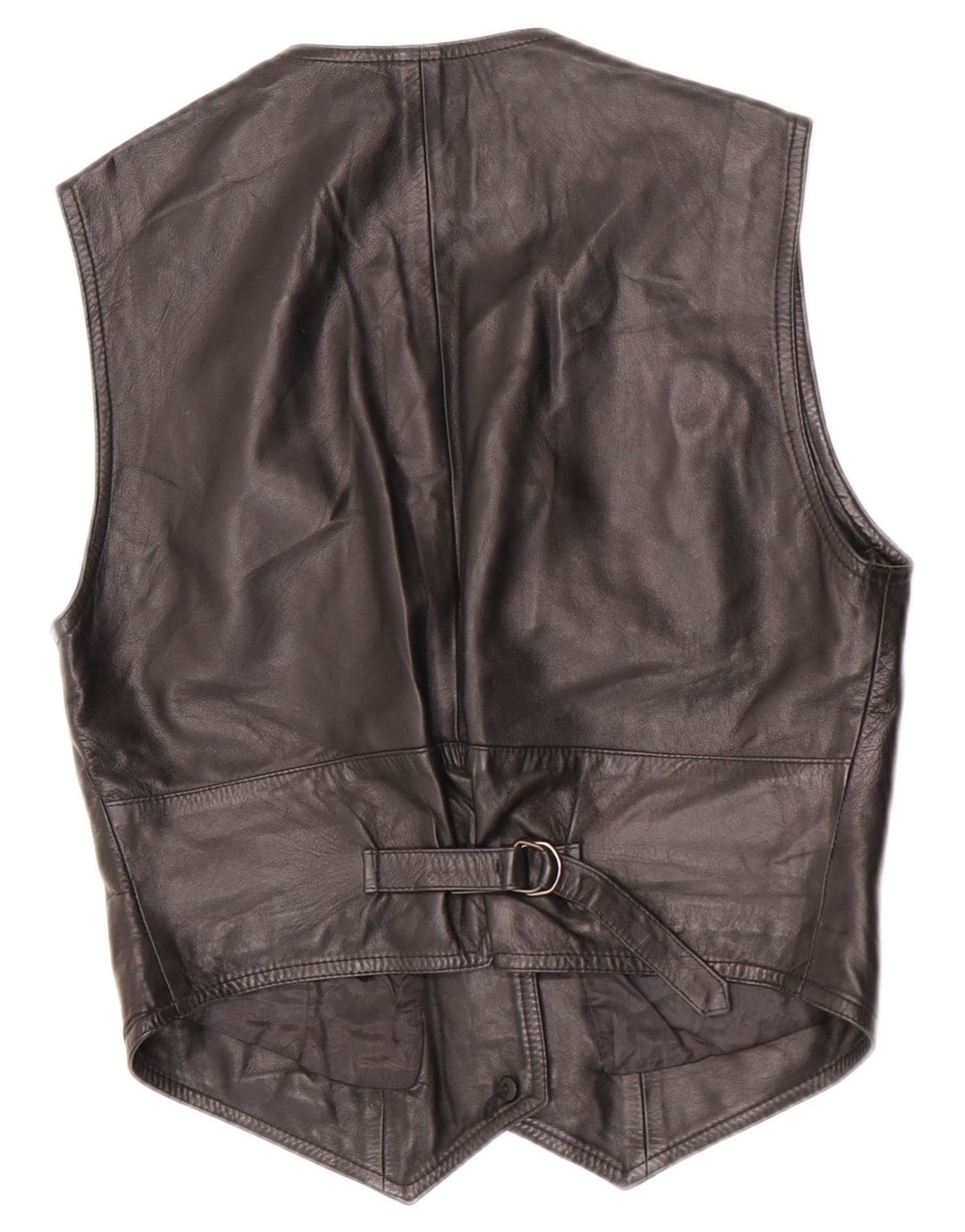 Maxime Gilet court en cuir pour femme IT 44 Noir moyen