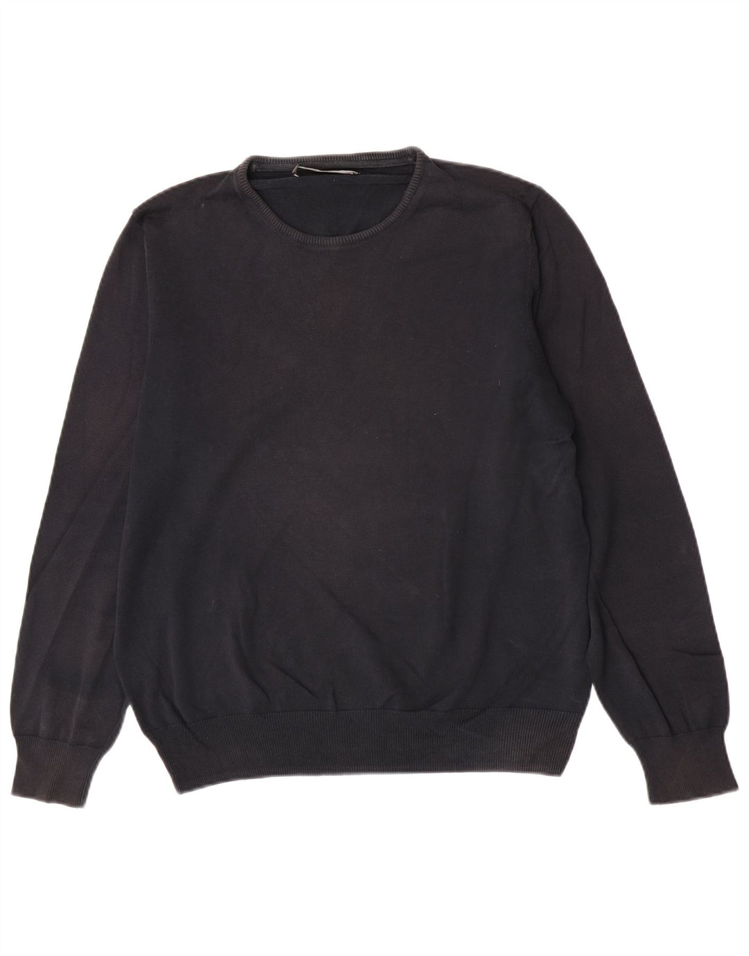 Zara Pull ras du cou pour homme, grand, noir