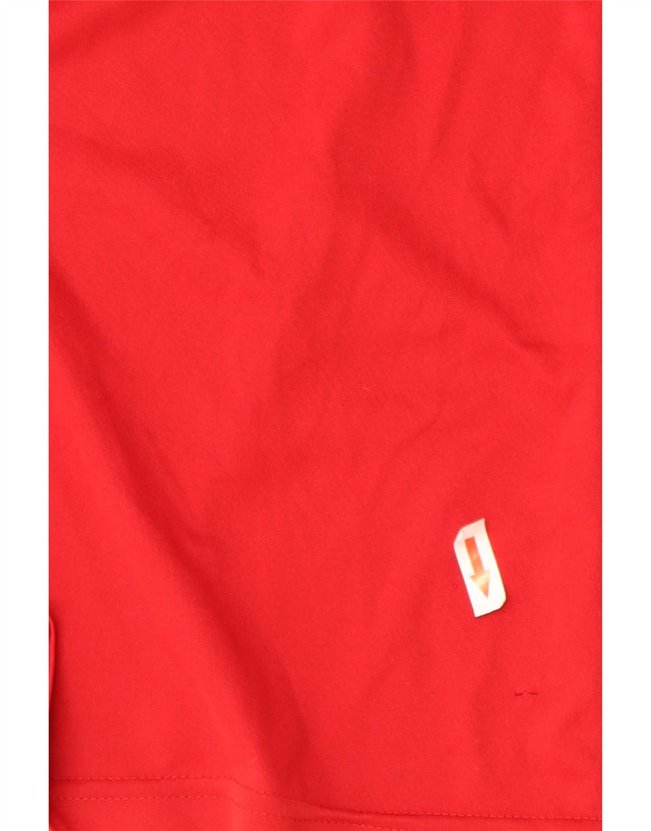 Adidas T-Shirt Homme Haut Large Rouge Polyester
