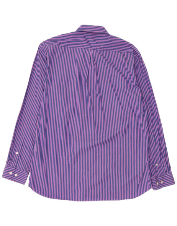 Gant Chemise Regular Fit Homme Bleu Rayé Coton