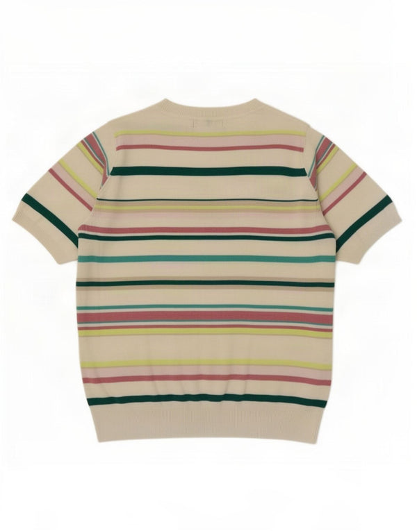 Marks & Spencer Pull ras du cou pour femme UK 12 Medium Multicolore