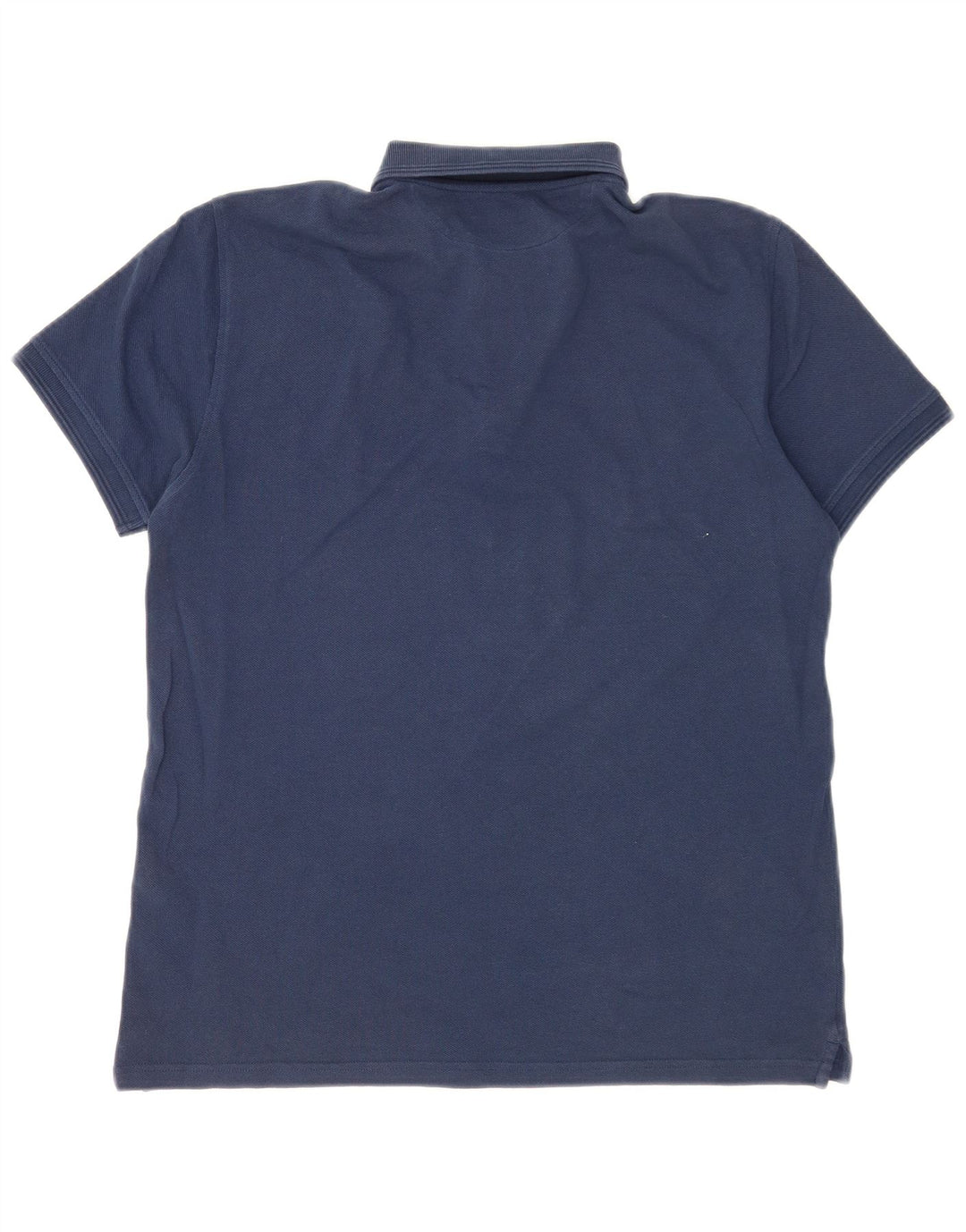 Massimo Dutti Polo Homme Bleu Marine Moyen Coton