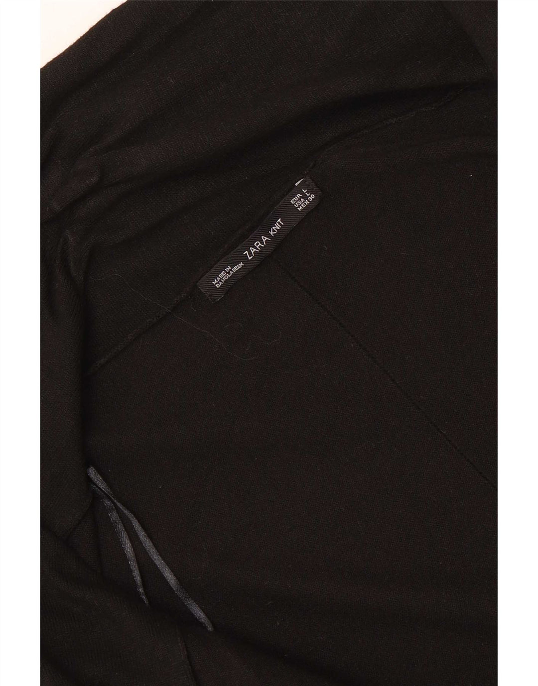 Zara Cardigan ouvert pour femme UK 14 Large Noir