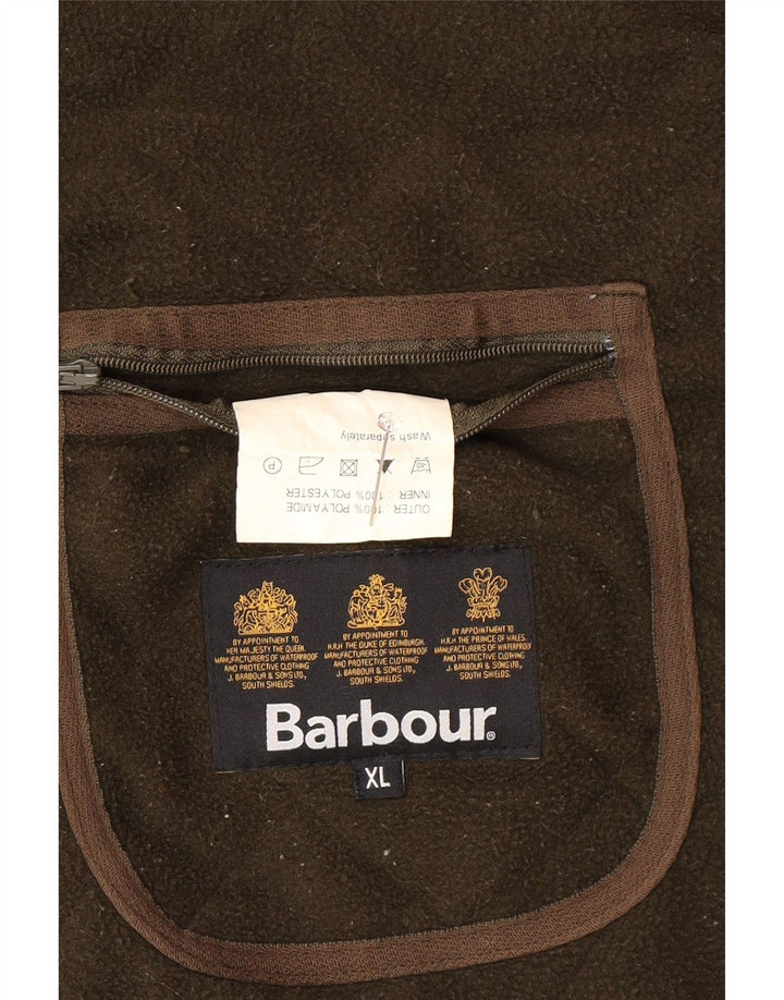 BARBOUR Gilet matelassé pour hommes UK 42 XL Vert Polyamide