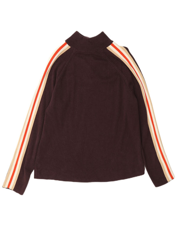 Gap Pull coupe classique à col zippé pour homme XL en coton bordeaux