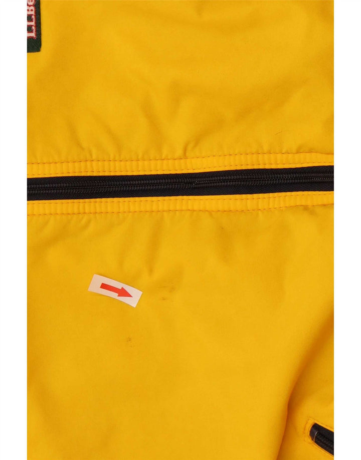 L.L.Bean Veste Bomber Homme UK 42 XL Jaune Colorblock