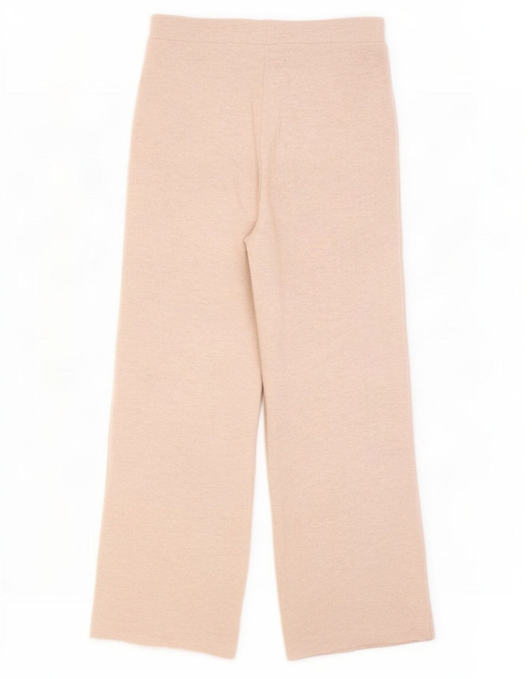 Pantalon de survêtement Zara Femme UK 12 Polyester Beige Moyen