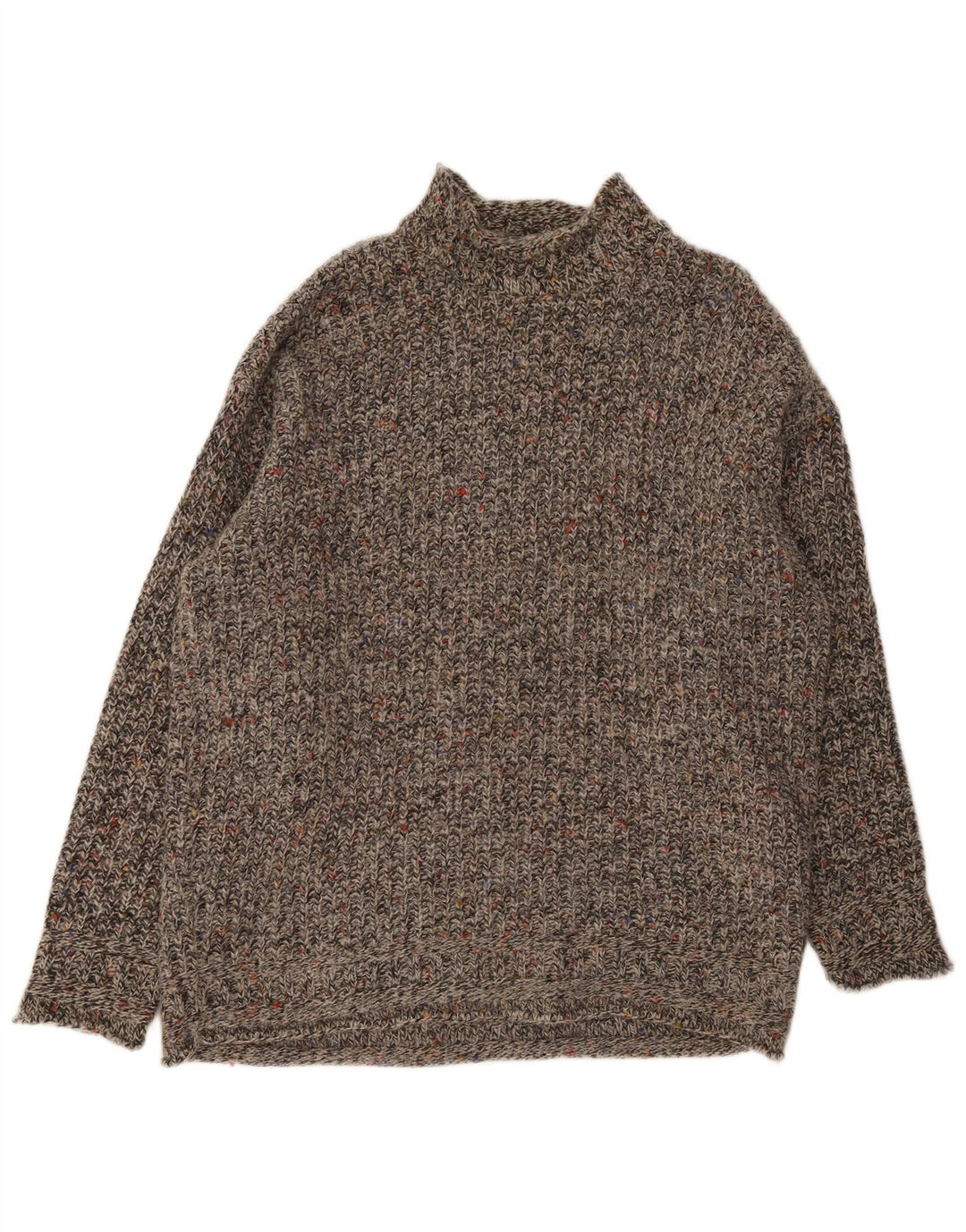 S. Moritz Pull Col Roulé Homme XL Gris Moucheté