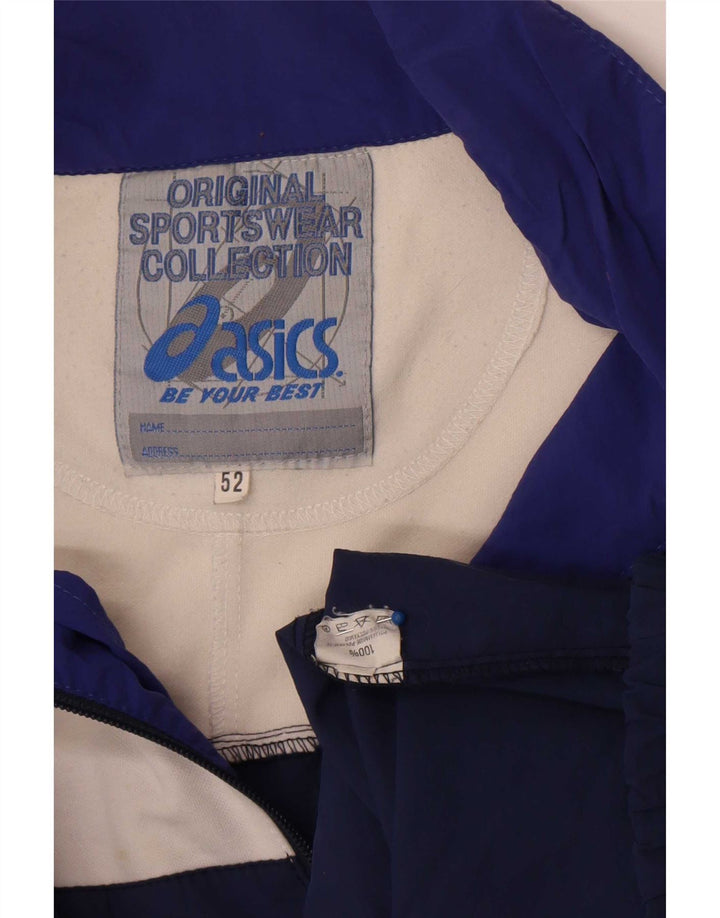 Asics Survêtement complet graphique pour hommes IT 52 Large bleu marine colour block