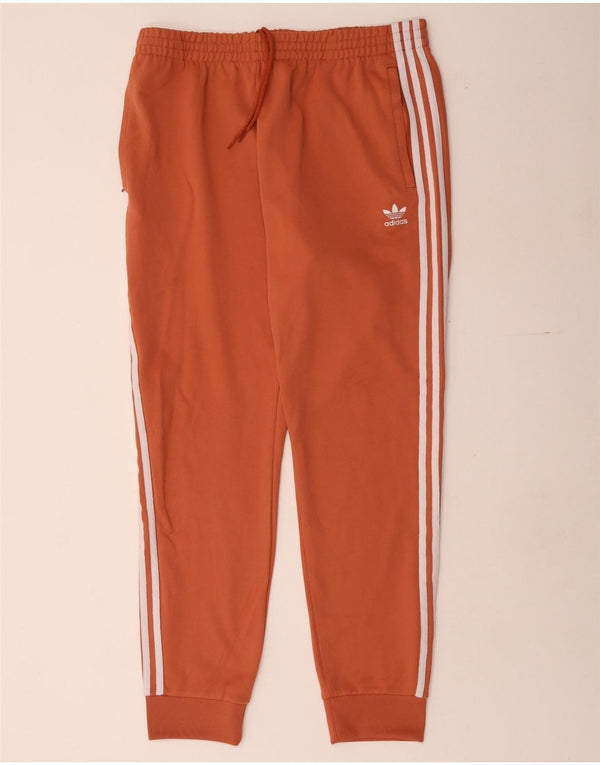 Adidas Pantalon de survêtement pour homme Joggers XL Orange Polyester