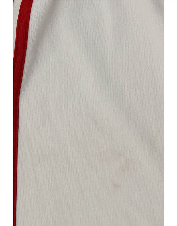 Adidas Hommes Climalite Sport Shorts XS Blanc Polyester