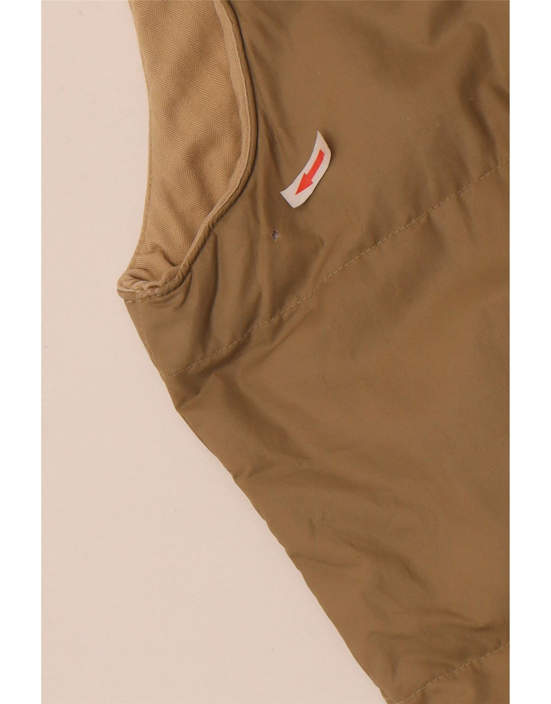 Murphy & Nye Gilet rembourré pour homme UK 36 Petit nylon beige