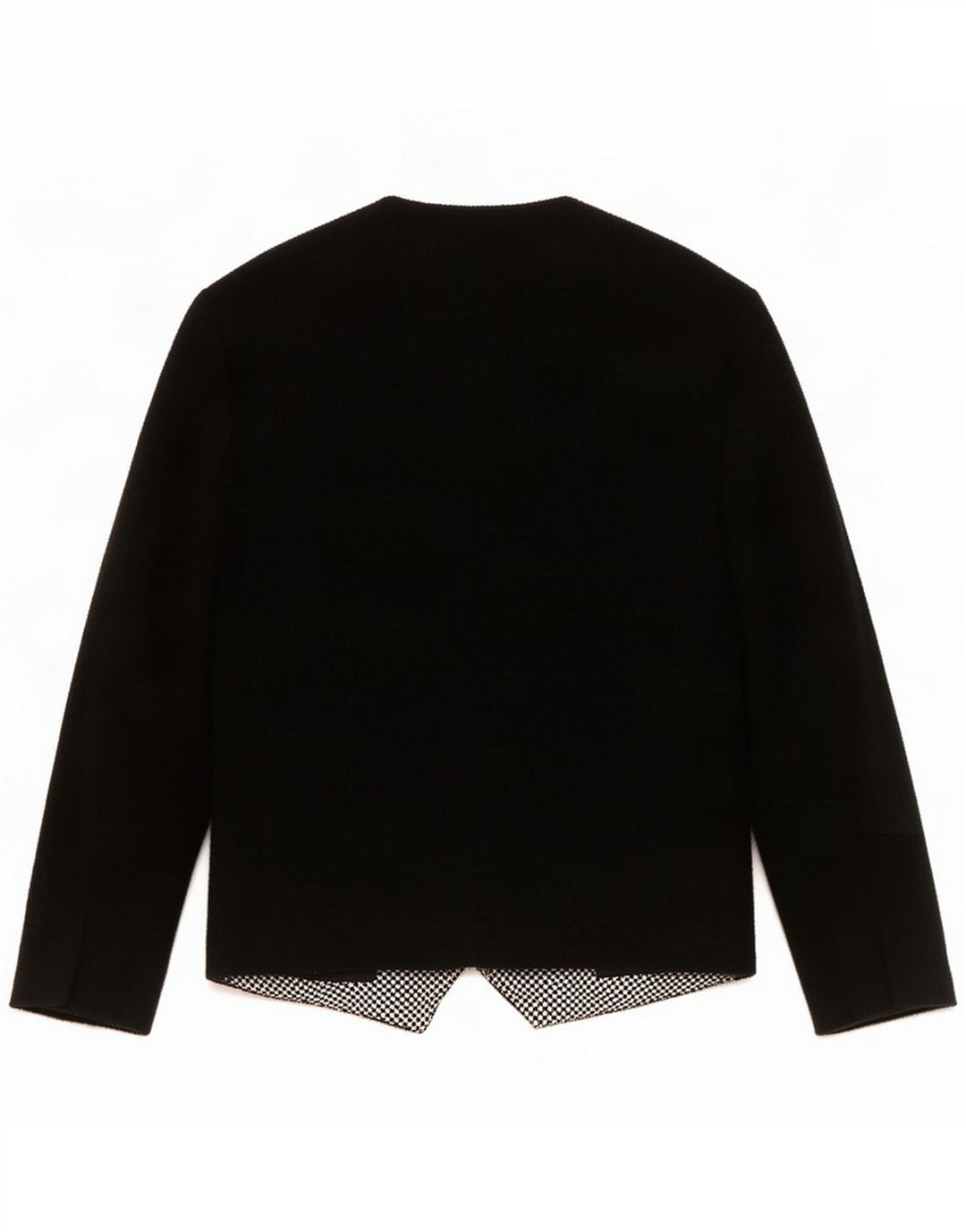 Valentino Veste blazer Carisma pour femme UK 16 Large pied-de-poule noir