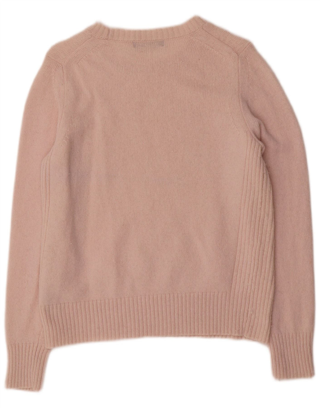 Marks & Spencer Pull col bateau pour femme UK 14 Laine rose moyen