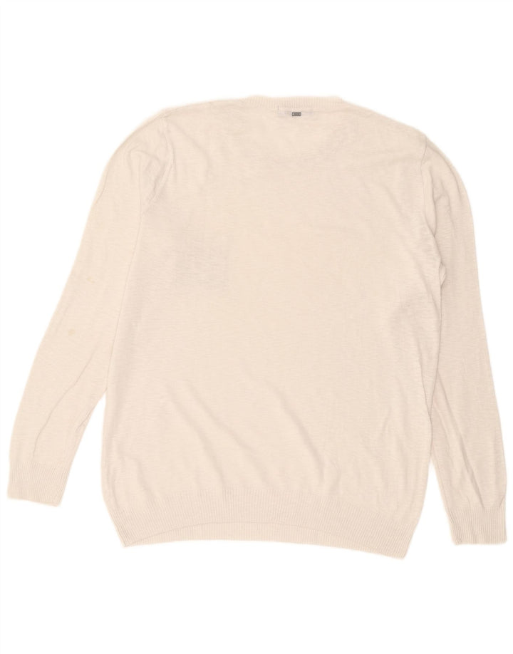Liu Jo Pull à col rond pour homme Grand Blanc