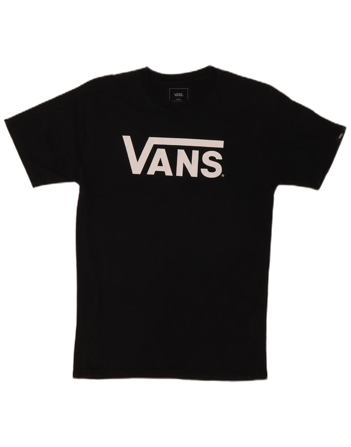 Vans T-shirt graphique coupe classique pour hommes, petit, noir