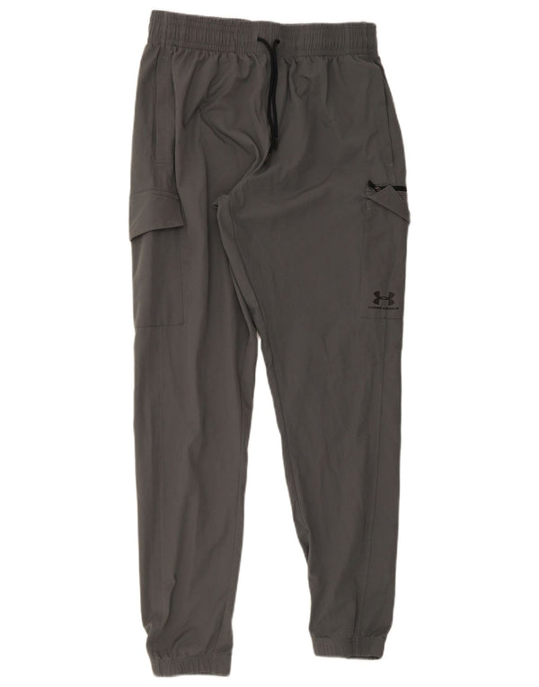 Under Armour Pantalon de Survêtement Cargo Homme Gris Large Polyester