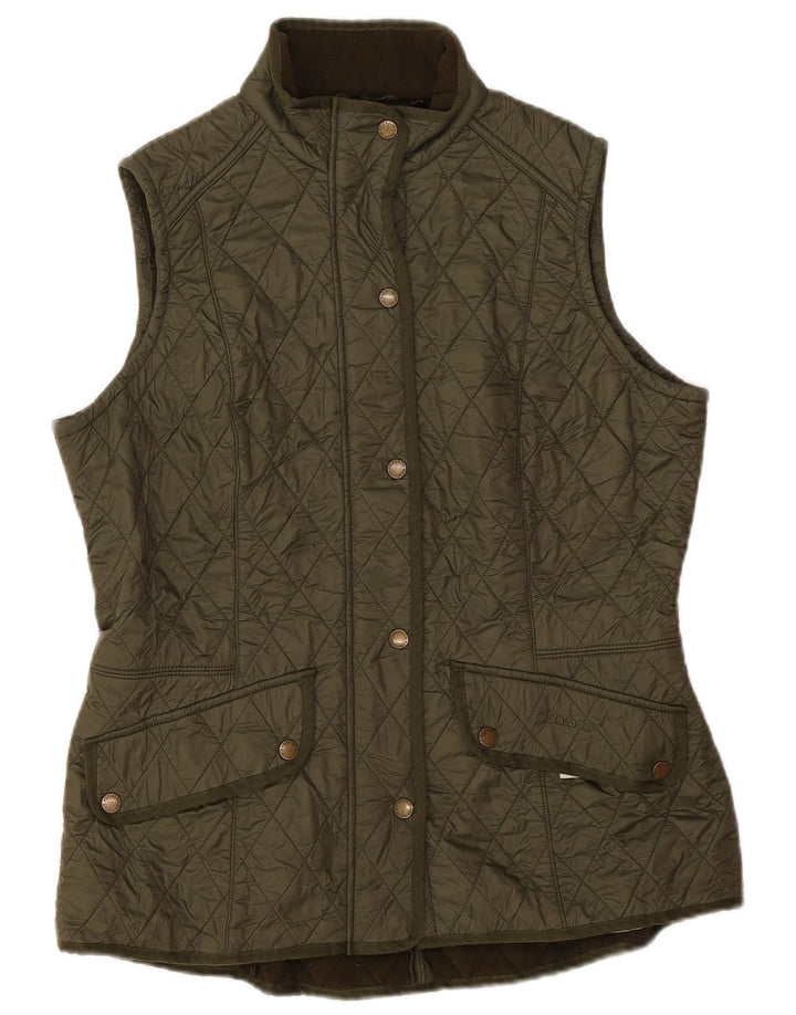 Barbour Gilet matelassé pour femme UK 16 Large Kaki