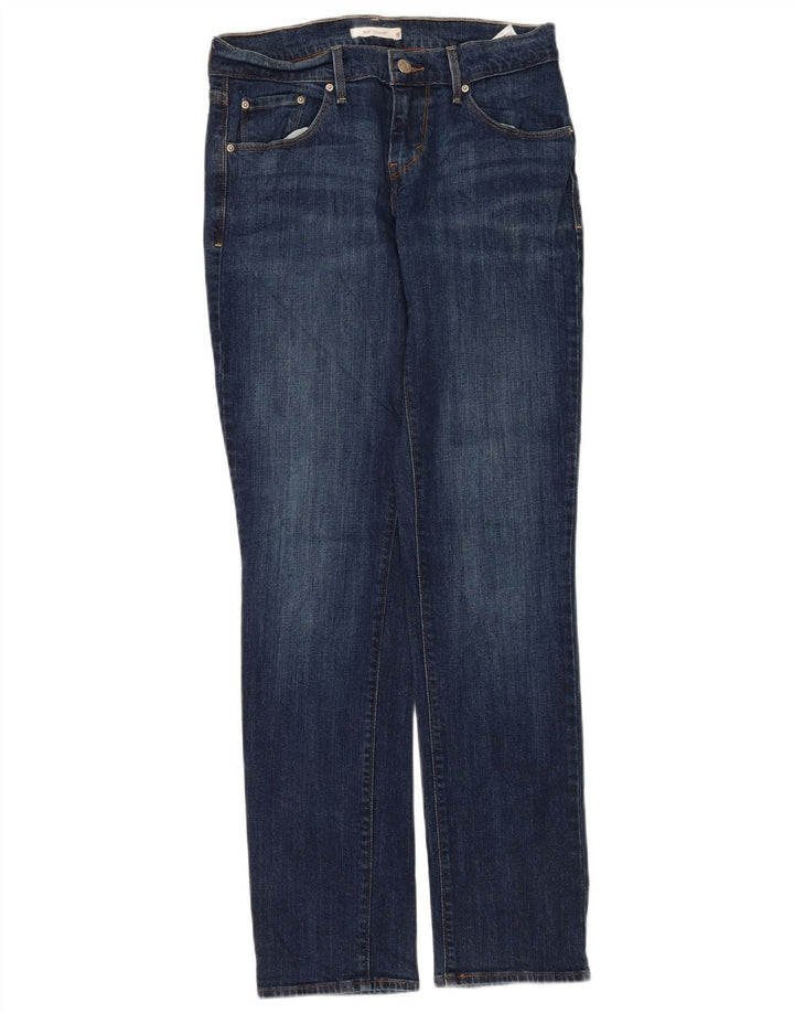 Levi's Jean Droit 505 Femme W28 L32 Bleu Coton
