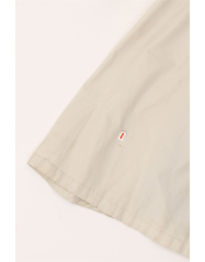 VINTAGE Womens Overcoat UK 16 Large Beige Polyester Vintage Vintage and Second-Hand Vintage from Messina Hembry 