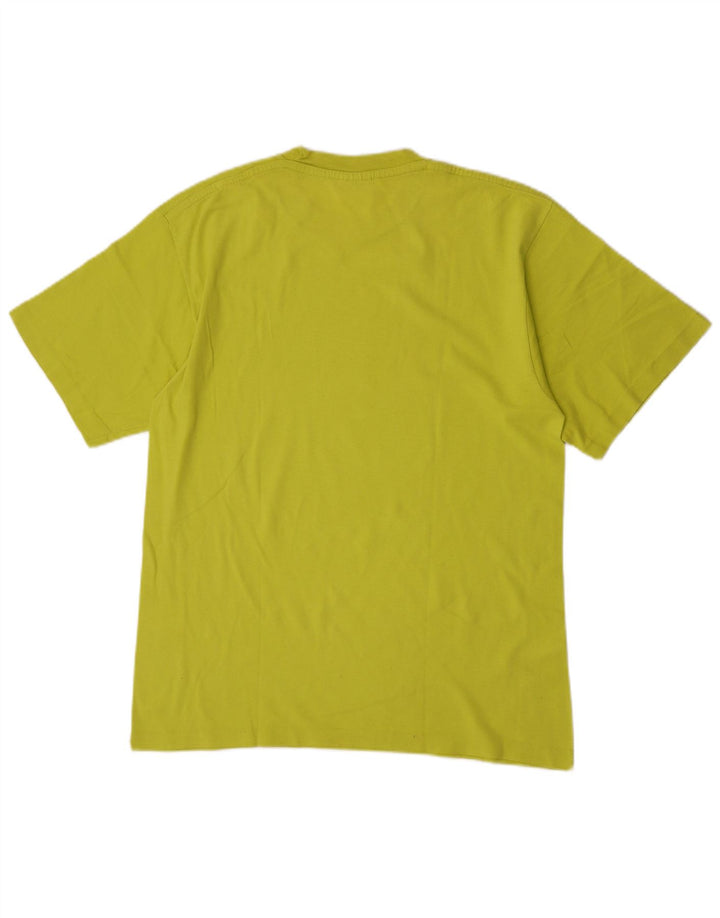 Champion T-Shirt Graphique Homme Vert Moyen Coton