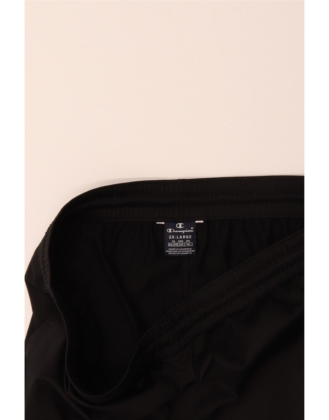 CHAMPION Mens Tracksuit Trousers 2XL Black