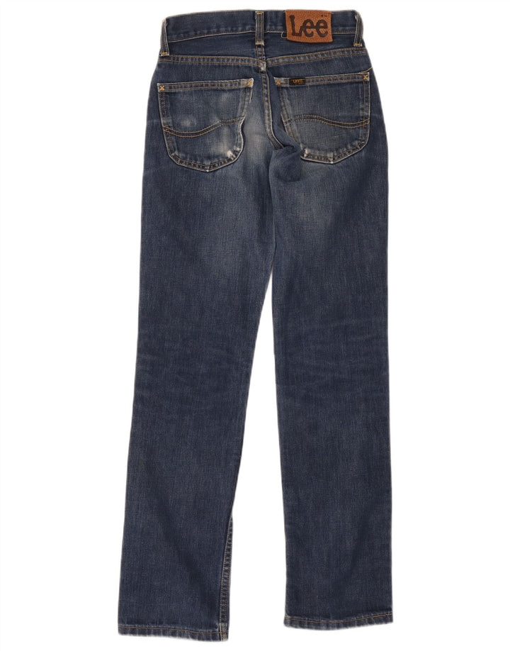 Lee Jean Droit Femme W26 L31 Bleu Coton