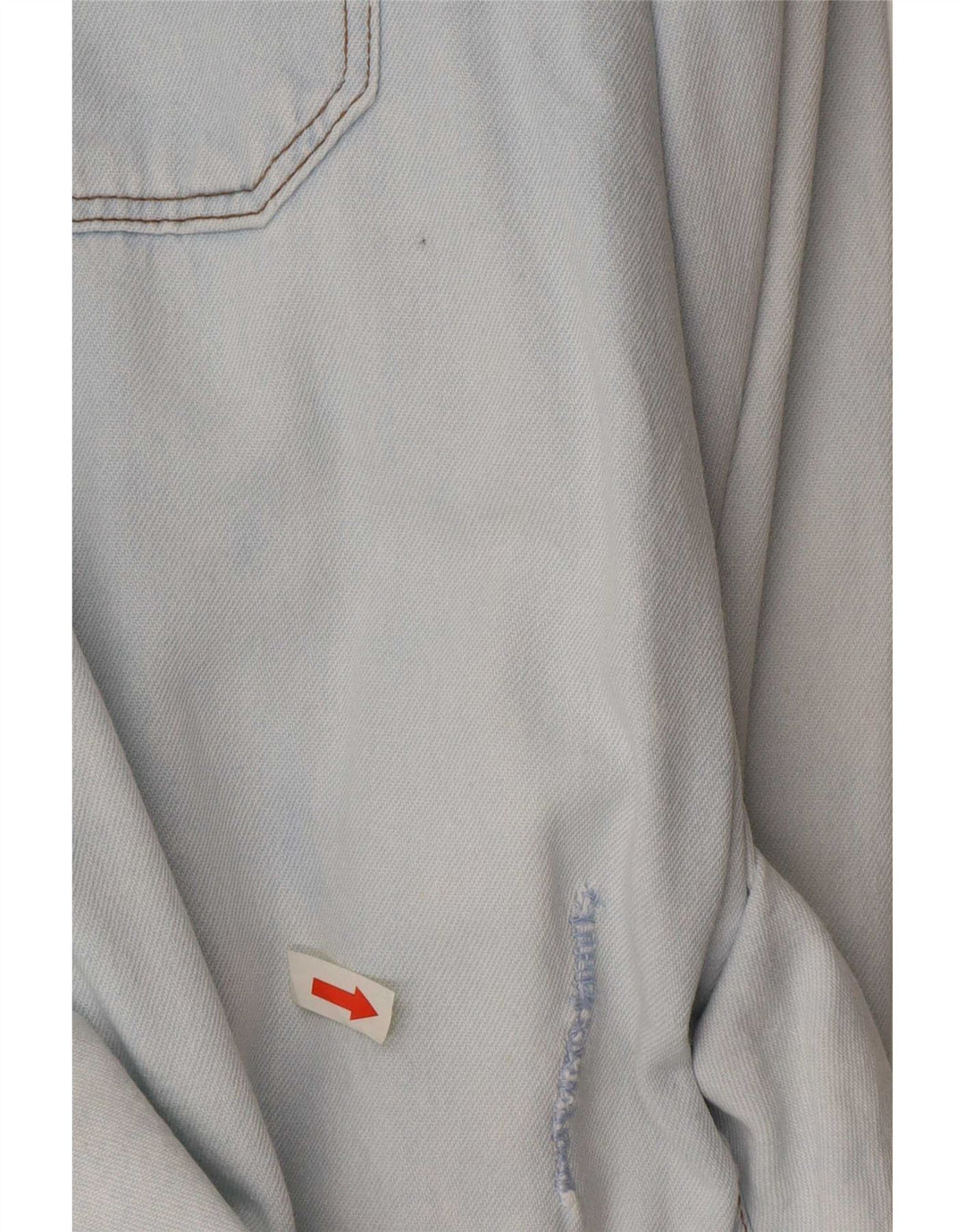 Uniforme Chemise en jean pour homme Grand Bleu