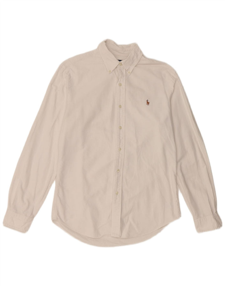 Ralph Lauren Chemise Slim Fit Homme Blanc Moyen Coton