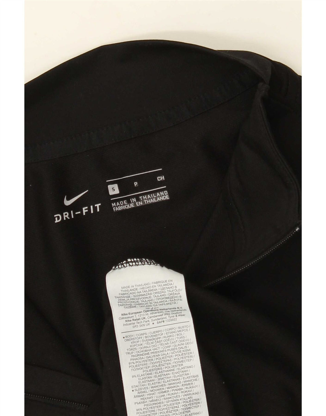 Nike Haut de survêtement Dri Fit Graphic pour homme à fines rayures noires