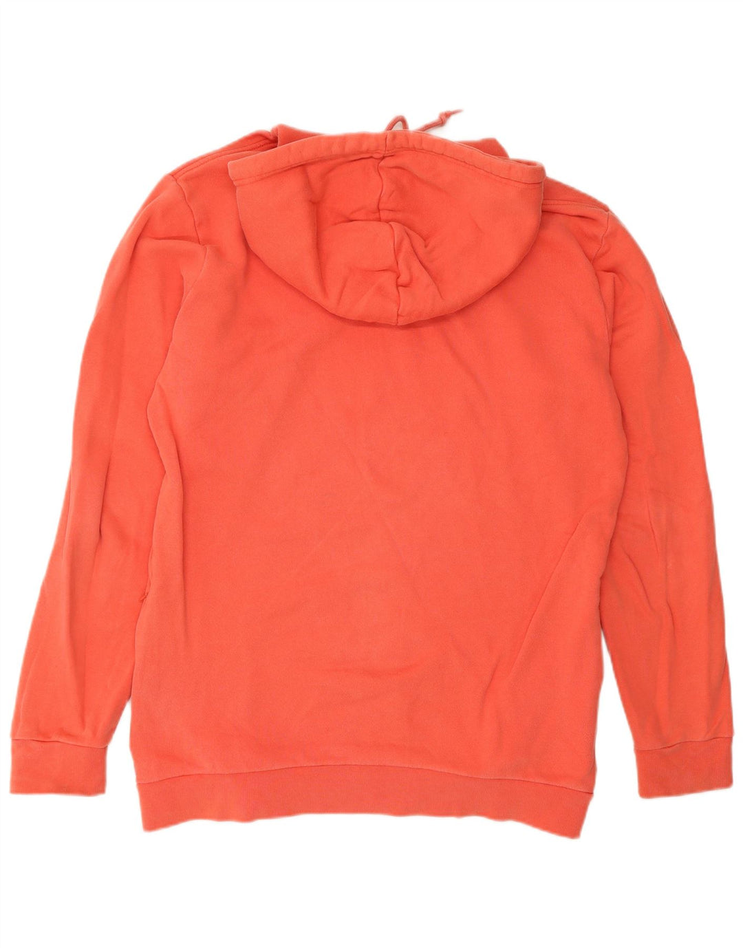 Adidas Pull à capuche pour homme en coton orange moyen