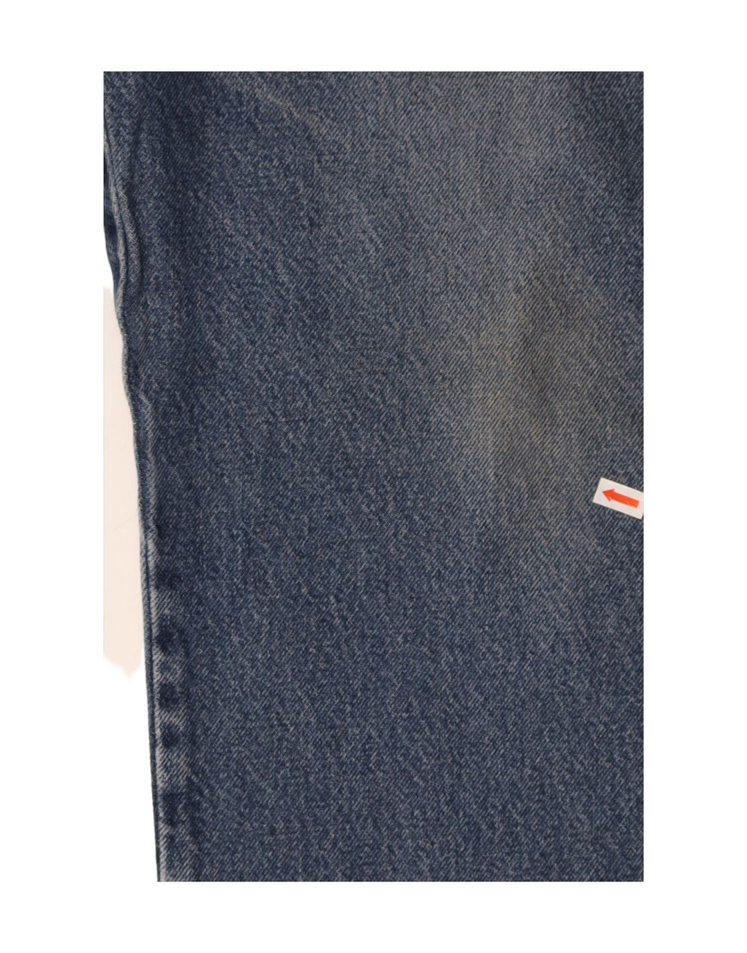 WRANGLER Mens Regular Fit Straight Jeans W36 L34  Blue Cotton